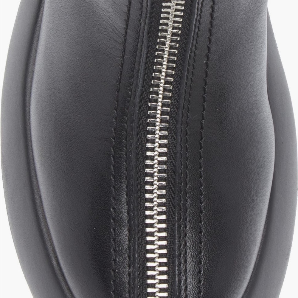 3.1 Phillip Lim Black Leather Winter Boots - Picture 6 of 8